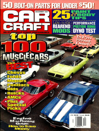 CAR CRAFT 1997 DEC - BUICK GN, MARK ROEBKE, CAMARO SS
